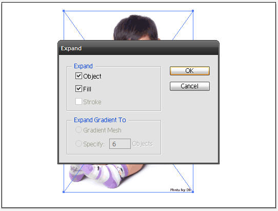 ทำภาพถ่ายให้เป็นภาพเวกเตอร์รูป3