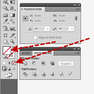 ตัดภาพบางส่วนด้วยโปรแกรม Illustrator 03