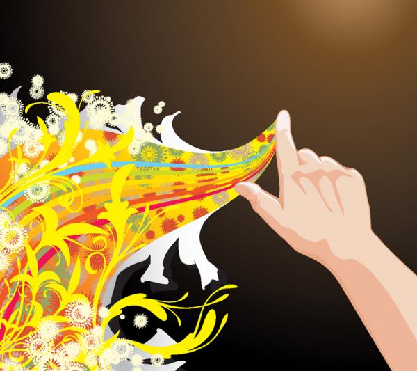 นิ้วมือและดีไซน์