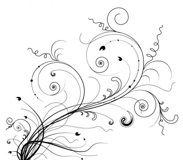 ลายเส้น เถาวัลย์