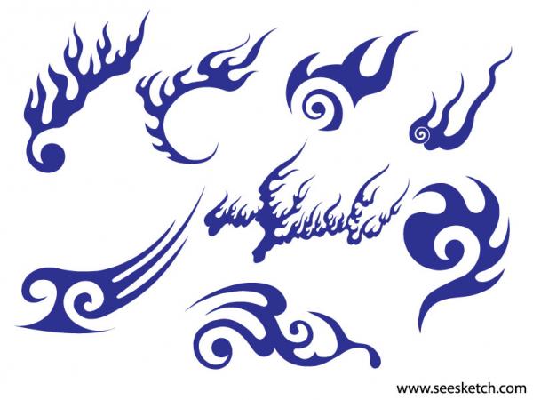 ลาย เปลวไฟ