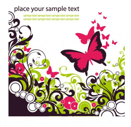 กราฟิก แบ็คกราว ผีเสื้อ