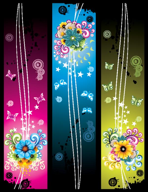 แบบเนอร์ดอกไม้