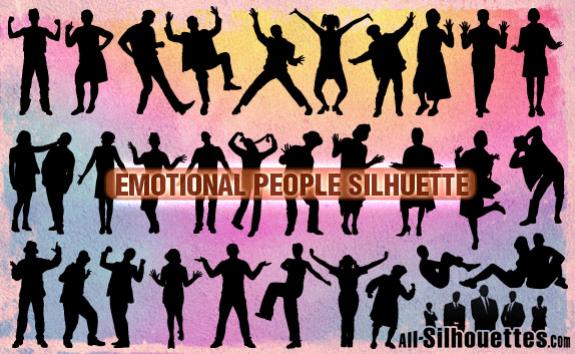 ภาพเงา แสดงท่าทาง