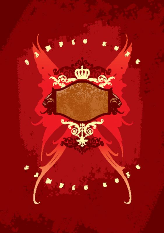 กราฟิคปีกผีเสื้อ