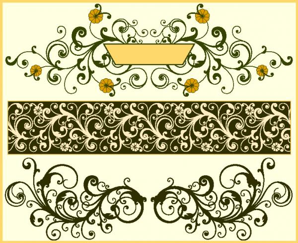 ลายเถาวัลย์กราฟิก