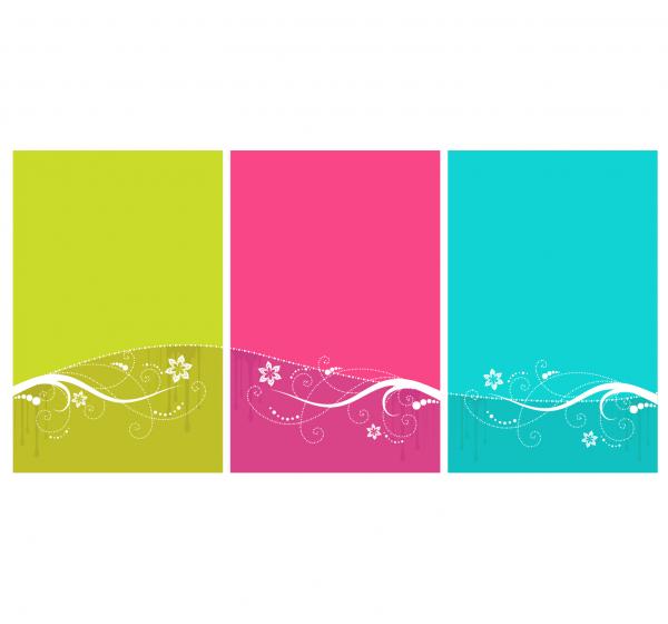 แบ็คกราวกราฟฟิก สีสด