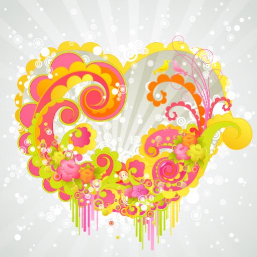 กราฟฟิกเวกเตอร์รูปหัวใจ