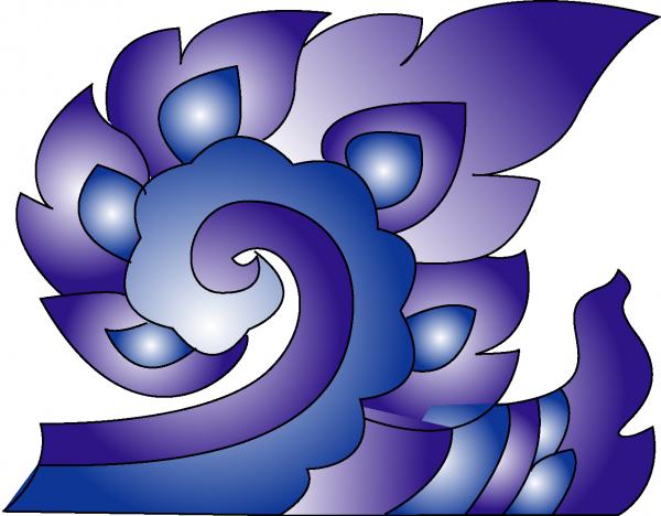 ลายไทย เชิงเสา แข้งสิงห์