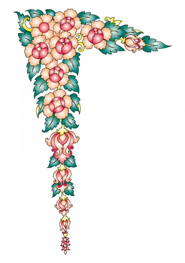 ลายไทยประดับมุม 28