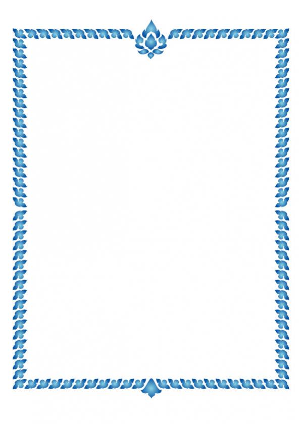 กรอบลายไทย  18