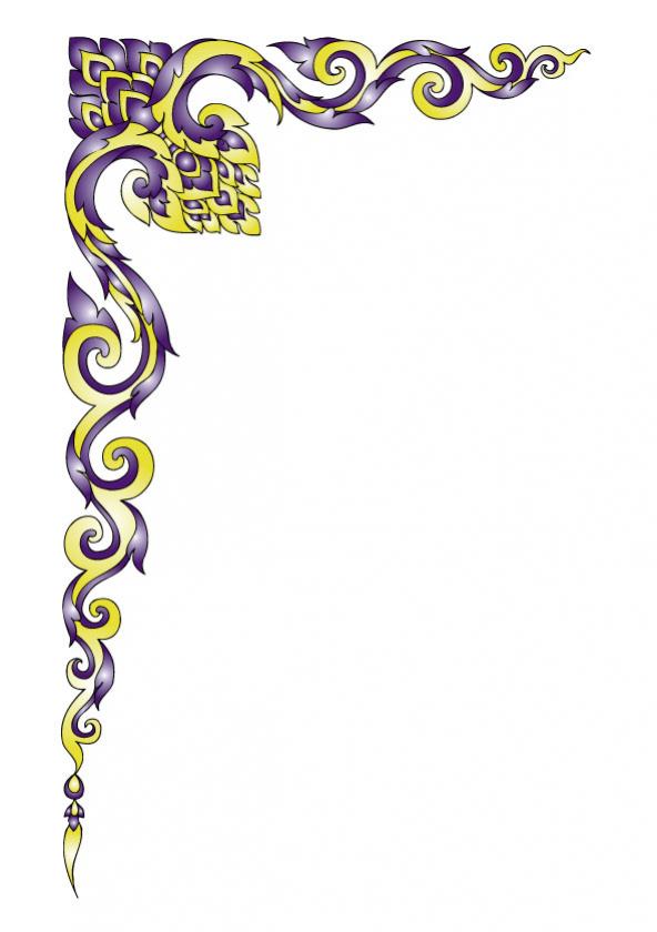 ลายไทยประดับมุม32