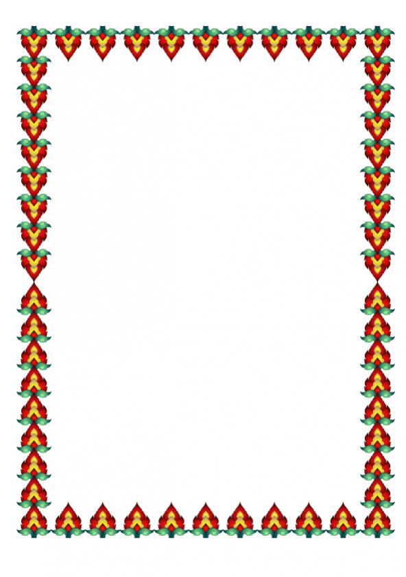 กรอบลายไทย 9