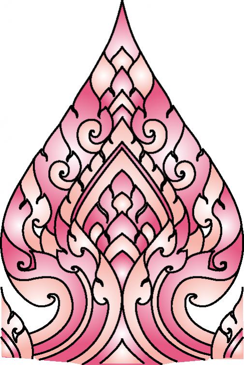 ลายไทย กระจังปฏิญาณ