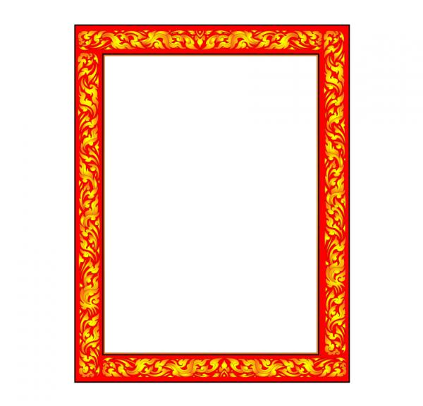 กรอบลายไทย border069