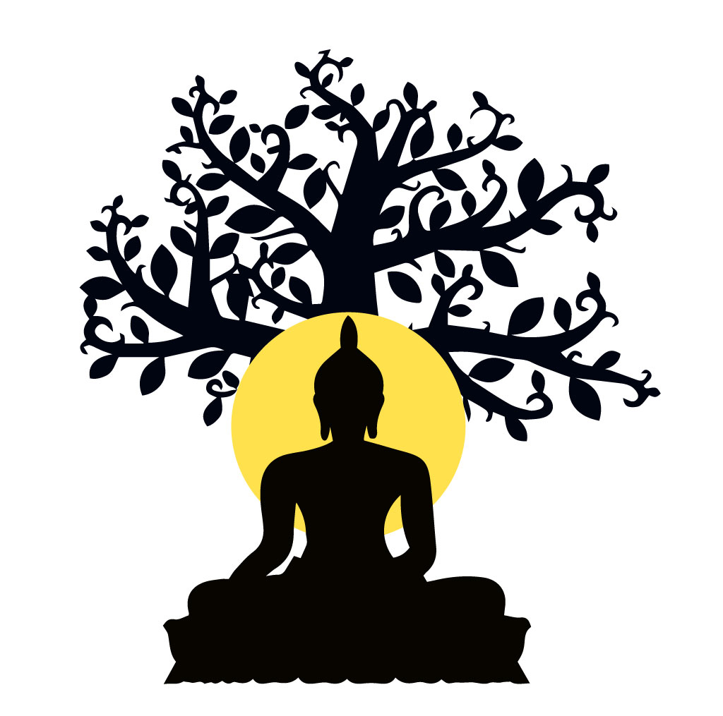 พระพุทธรูปใต้ต้นโพธิ์