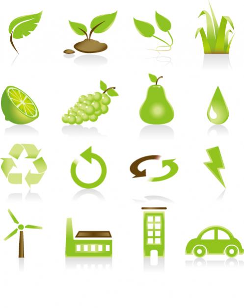 ไอคอน สีเขียว