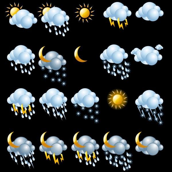 ไอคอน สภาพอากาศ