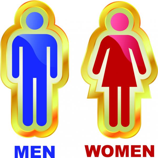 ป้ายห้องน้ำ ชาย หญิง