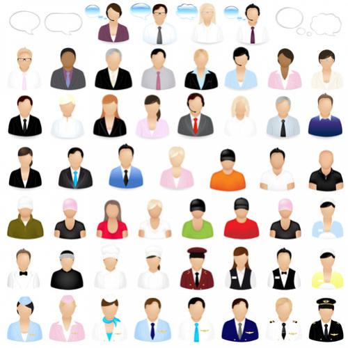 ไอคอน บุคคล เซท1