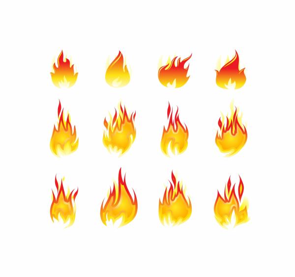 เปลวไฟ ไอคอน