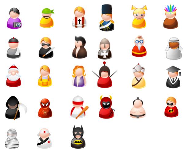 ไอคอน การ์ตูนฮีโร่