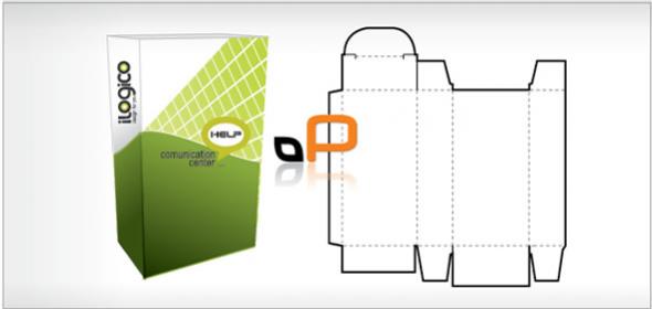 แบบพับ กล่อง กระดาษ