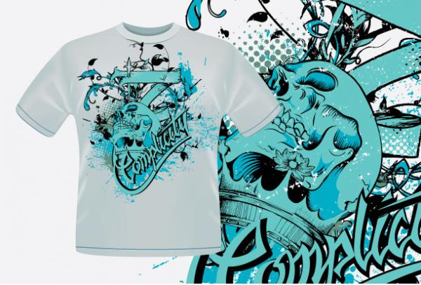 เสื้อยืด แขนสั้น สีขาว