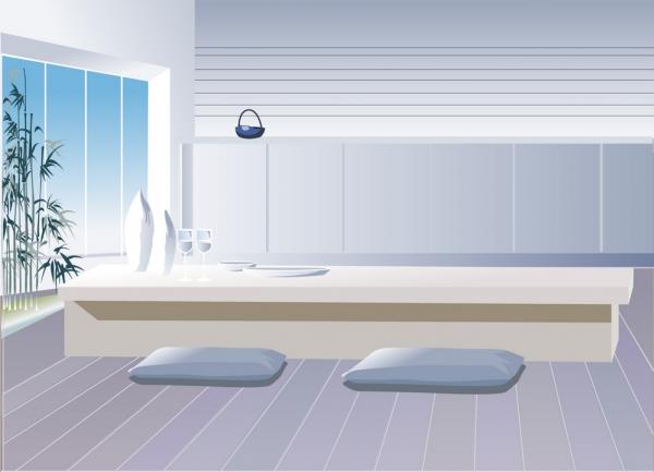 ห้องพักผ่อน สีขาว