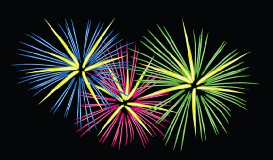 ดอกไม้ไฟ 3 สี