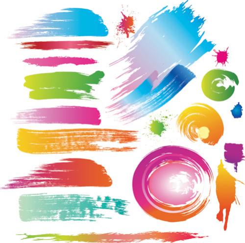 สีสเปรย์และแปรงสี