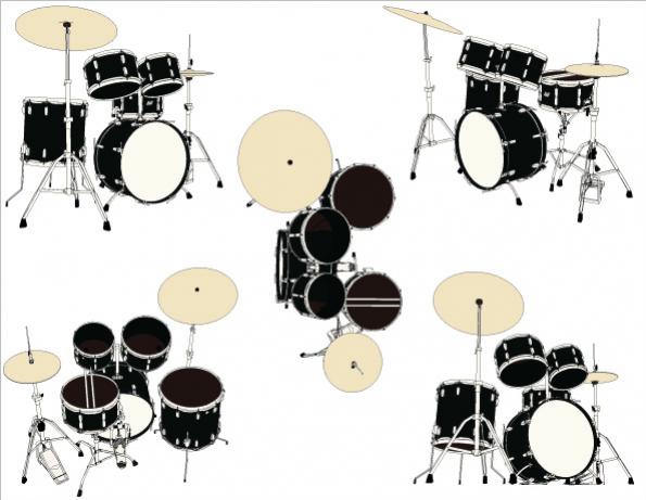 กลองชุด