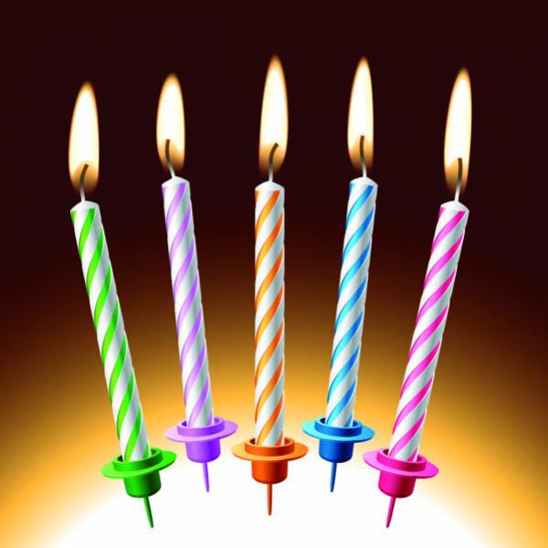 เทียน วันเกิด