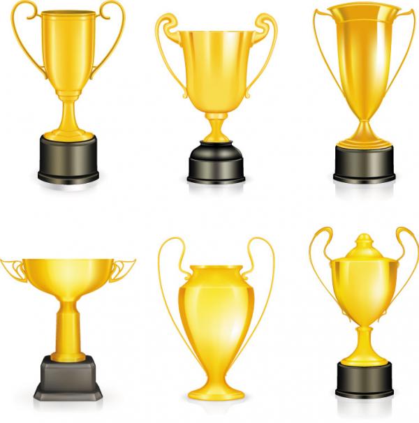 ถ้วยรางวัล ทองคำ