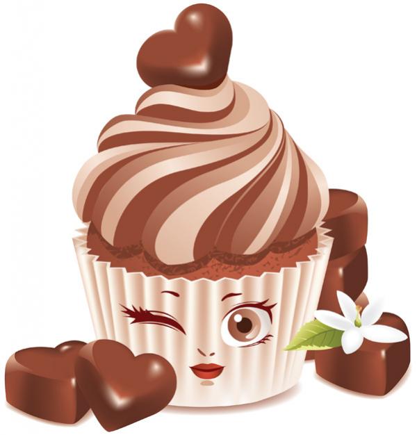 คัพเค้ก ช็อกโกแลต