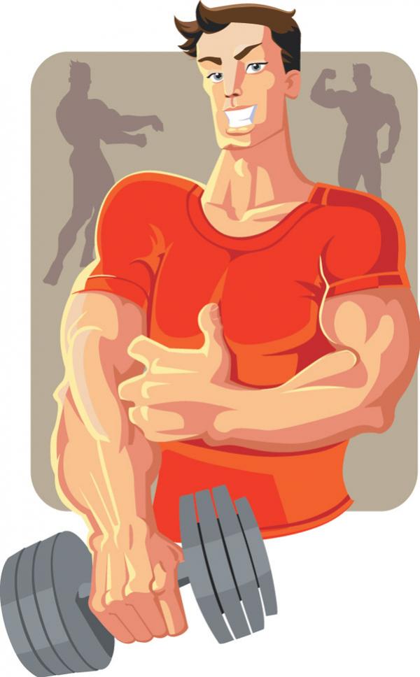 นักกล้าม สุดหล่อ