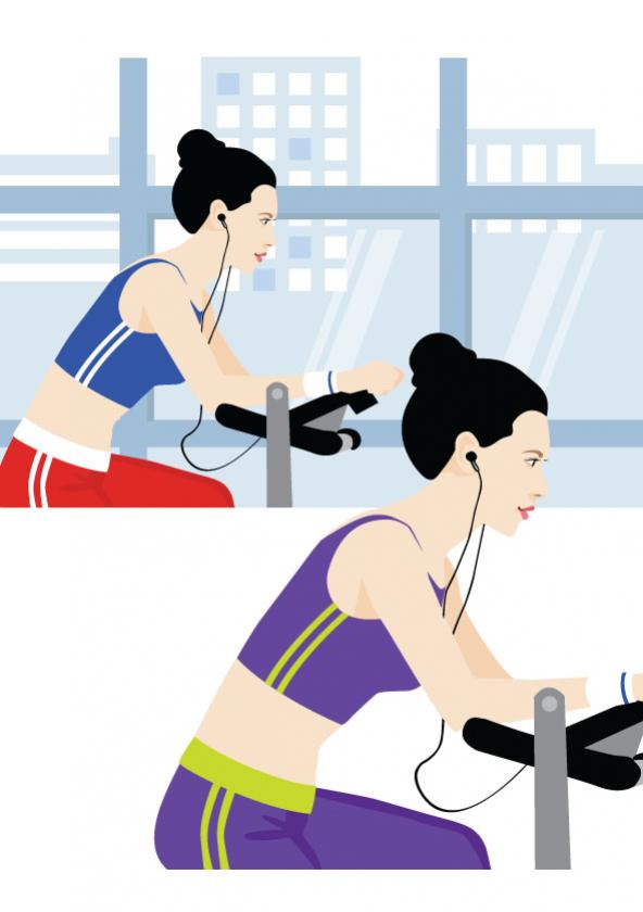 เล่นฟิตเนส ออกกำลังกาย 