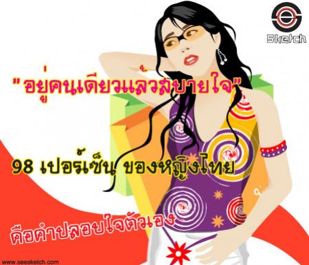 อยู่คนเดียวแล้วสบายใจ