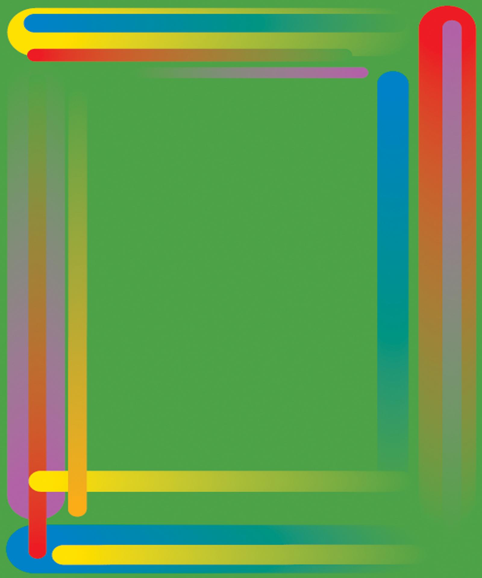 กรอบกราฟฟิค สีเขียว